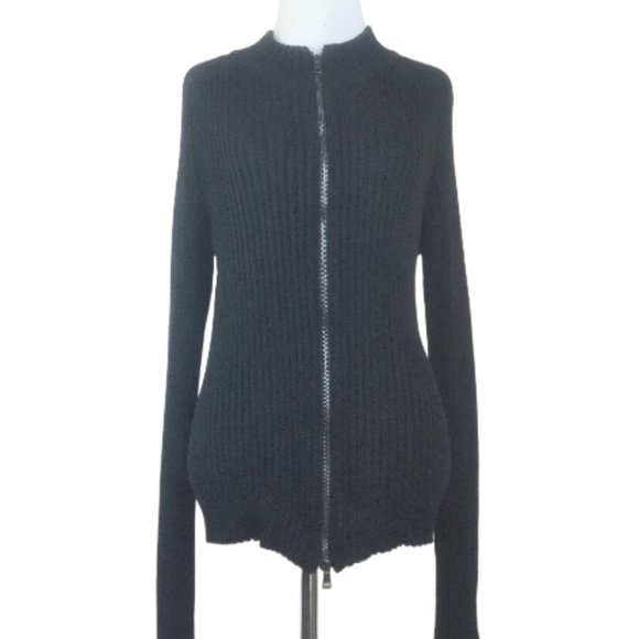 Gucci Sweaters - Gucci Black Zip Sweater xl